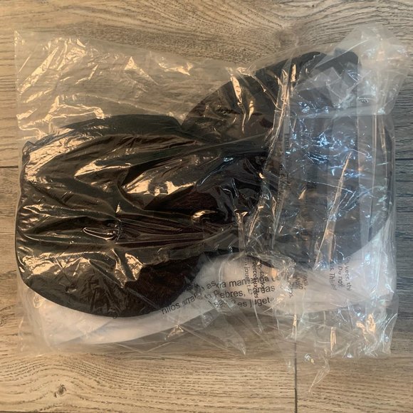 NWT RHONDA SHEAR 2 PIECE ANTIMICROBIAL UNDERWIRE BANDEAU BRA'S BLACK & WHITE - Picture 7 of 12